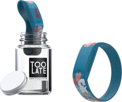 TOO LATE - siliconen horloges - FABULA GRAFFITI - polsmaat M