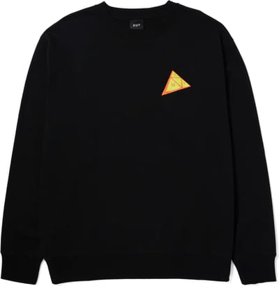 HUF Skewed TT Crewneck Casual sweater heren Zwart S