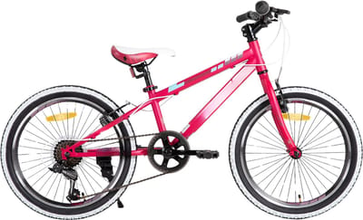 Kinderfiets – Voor kinderen 7-12 jaar – Mountainbike, 1 of 7 versnellingen – 51-61 cm, rood