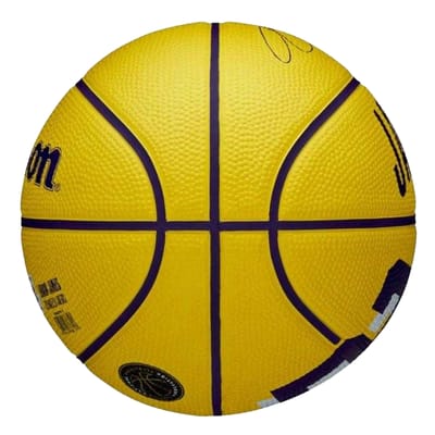 Wilson LeBron James NBA Basketbal (Geel)