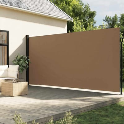 vidaXL - Windscherm - uittrekbaar - 200x300 - cm - taupe