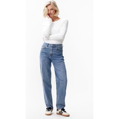 Catwalk Junkie Barrel Fit Jeans True Blue Größe: W27L32 | Straight Jeans Outlet | Damen | Blau