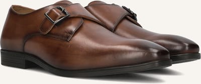 STEFANO LAURAN 84702 Nette schoenen - Business Schoenen - Heren - Cognac - Maat 41