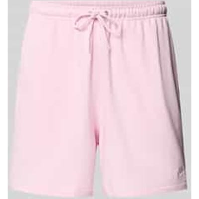 Short met labelstitching en elastische band