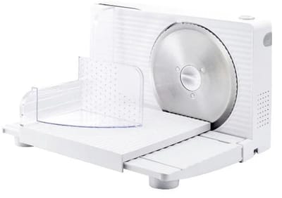 SILVERCREST® KITCHEN TOOLS Snijmachine - Vermogen: 100 W - Materiaal: Kunststof, RVS - Snijbreedte: max. 17 mm - Voor moeiteloos snijden - Veiligheidsschakelaar - Instelbare snijbreedte