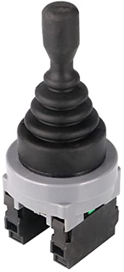 Joystick Schakelcontroller 2 Positie 30mm Paneelmontage Zwart