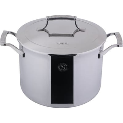 Saveur Voyage Kookpan – Ø25 cm – Tri-Ply RVS – PFAS-vrij – Inductie – Ovenbestendig