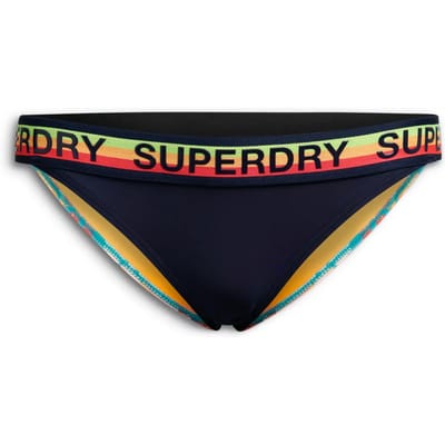 Superdry - Classic bikinibroekje met logo - Dames - Badpakken