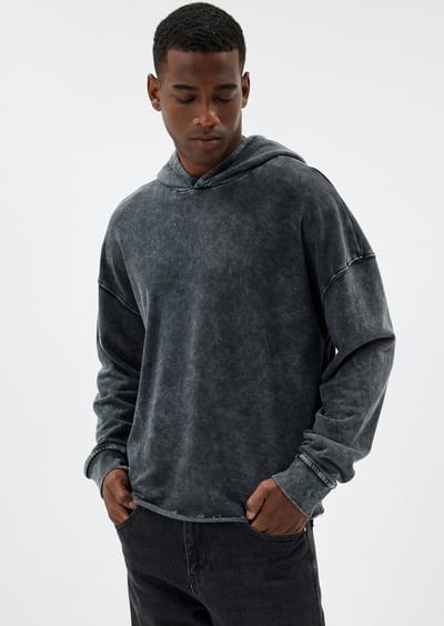 Capuchon kraag Wasbaar Sweatshirt