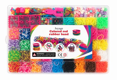Joyage Armbandjes maken meisjes – 40 kleuren - Loombandjes set - Armbandjes maken kind knutselpakket meisjes speelgoed meisje 6 jaar 7 jaar 8 jaar 9 jaar Knutselen bracelet making kit Sieraden maken meisjes Armbanden maken kinderen knutselen meisjes