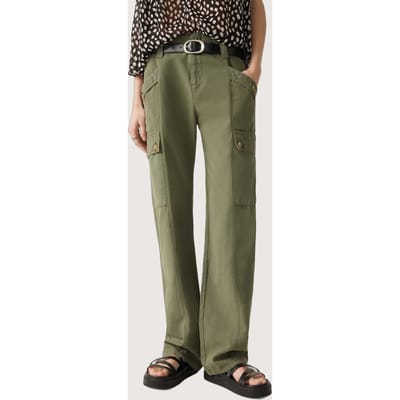 BA&SH Pantalon Dada Kaki Maat: 38 | Cargobroeken Outlet | Dames | Bruin