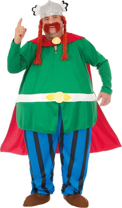 CHAKS - Asterix en Obelix Heroïx kostuum voor volwassenen - L