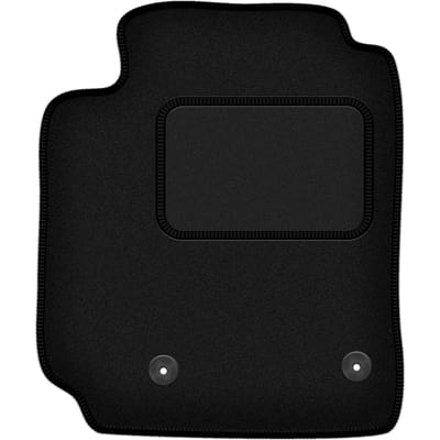 Bestuurdersmat zwart voor: Toyota Yaris Verso minivan (1999-2005)