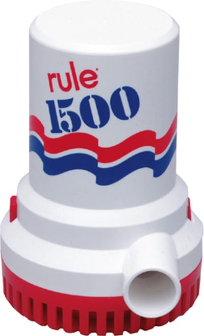 Rule 1500 Bilgepomp 12 Volt 9 Amp