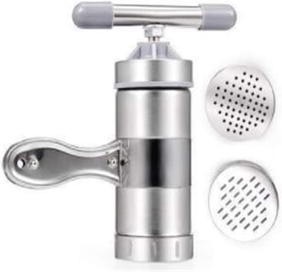 Handmatige Pastamachine - Noodle Maker - Zelf Pasta Maken - Met 5 Vormen - 17.5 cm - Zilver