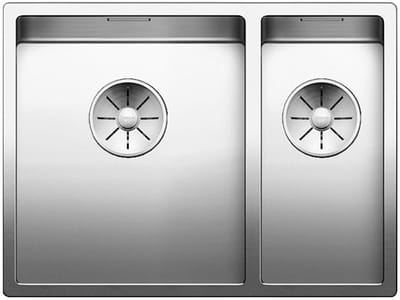Spoelbak Blanco Claron 340/180-U 521609 InFino onderbouw