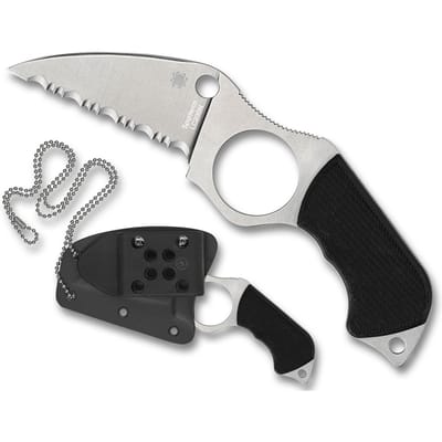 Spyderco swick 5 black lc200n se