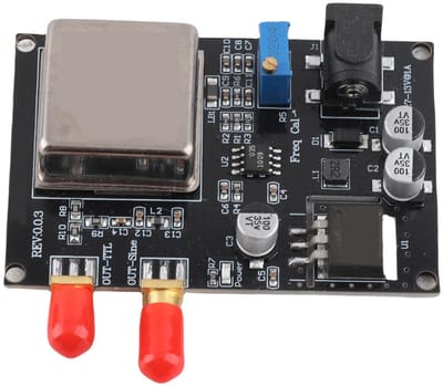 Frequentie Standaard Referentie Module - 10 MHz - Constante Temperatuur Board - Kristaloscillator met Kabel - Nauwkeurige Frequentie...