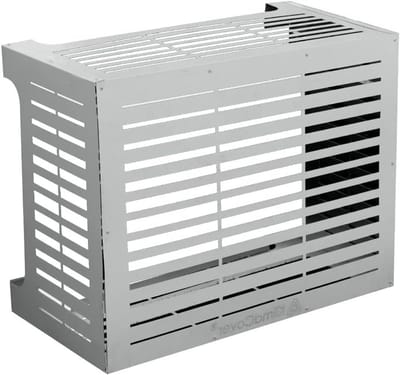 Afdekking Airco Buitenunit - Airco Cover Aluminium - Bescherming en Ventilatie - Weerbestendig Aluminium