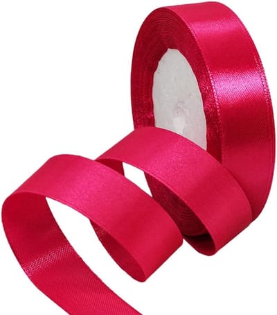 20mm Dubbelzijdig Satijnen Lint in Roze voor Cadeauverpakking, Knutselen en Bruiloftdecoratie - 22M Sterk en Veelzijdig Lint voor Kerst, Valentijn en Bloemstukken
