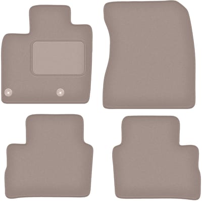Beige veloursmatten voor: Nissan Qashqai III mHEV SUV (2021-)