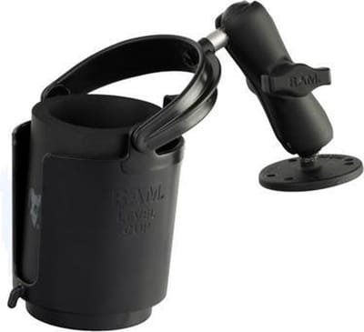 balancerende drankhouder met schroef bevestiging RAM-B-132U