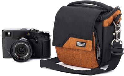 Schoudertas Camera - Cameratas Schouder - Spiegelreflexcamera Vervoeren - Speciaal Voor Spiegelreflex - 10 - Oranje