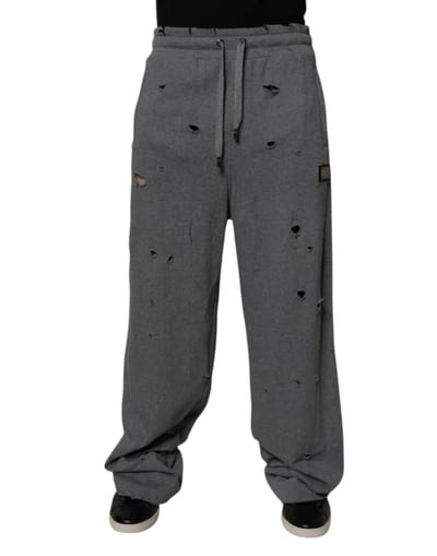 Versleten Joggingbroek Relaxed Fit
