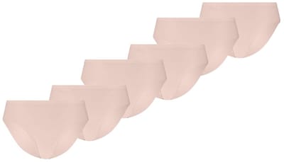 Puma - Dames - Briefs - Invisible Cotton - 6-pack - Light Pink - Maat S