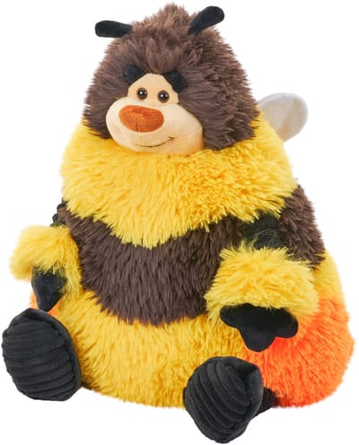 Wild Republic bij knuffel - pluche - 40 cm - tuindieren knuffel - insecten - dierenknuffels