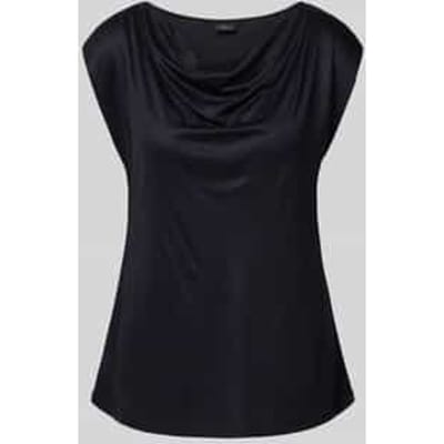 Regular fit blousetop van pure viscose