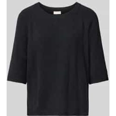 Gebreide pullover met 3/4-mouwen