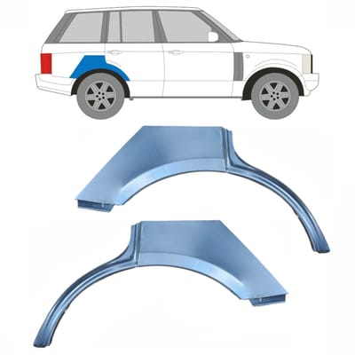 Reparatiepaneel achterspatbord voor Land Rover Range Rover III 2002-2012