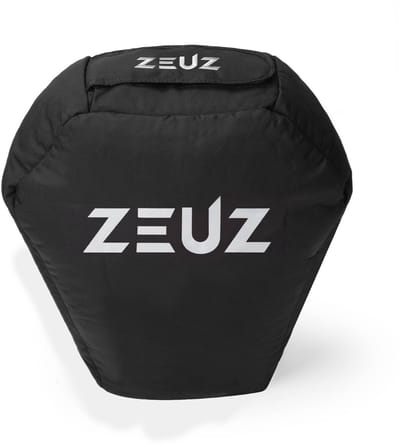 ZEUZ Húsafell Sandbag 100 KG – Strongman Zandzak – Powerbag voor Fitness & CrossFit – Gewichtszak voor Krachttraining – Wit