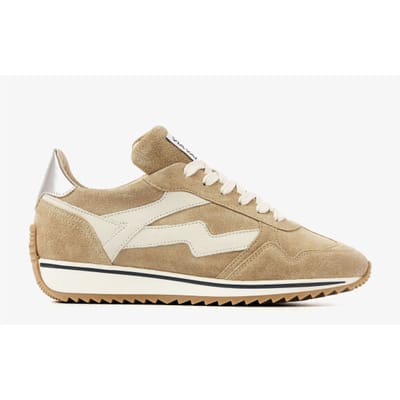 VIA VAI Mikki Alex Sneakers dames - Su�de,Leer - Beige