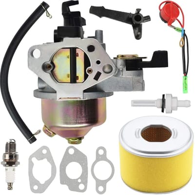 Dailygoods - Carburateur Kit - Honda GX240 GX270 - Vervangingsset - Compleet - 8HP 9HP Motoren - Inclusief Luchtfilter en Afdichtingen