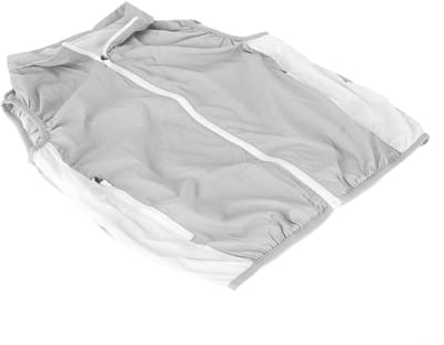 Dailygoods- Koelvest met 3 Snelheden - Innovatief Ventilatiesysteem - Lichtgrijs - Mouwloos - Powerbank Aangedreven - Ideaal voor op Reis - Koeljack