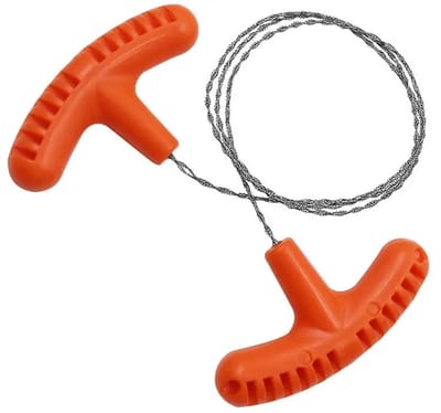 Draadzaag - Zaag - Draad - Survival Gear - Outdoor - Reizen - Camping - Wandelen - Klimmen - Survival Tool - Oranje