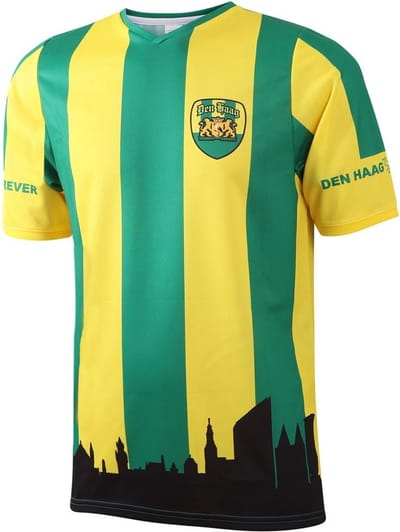 Den Haag Voetbalshirt - Voetbalshirts Kinderen - Jongens en Meisjes - Sportshirts - Volwassenen - Heren en Dames - Maat 116