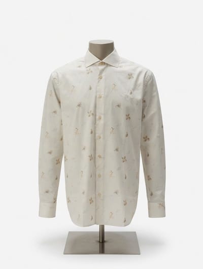 Vanguard - Overhemd - Mannen - Beige - Maat XXL