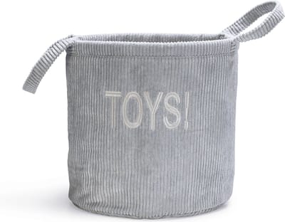 Beeztees Puppy Speelgoedmand Suus - Puppy Speelgoed - Hondenspeelgoed - Hond - Grijs - 30x30x30 cm