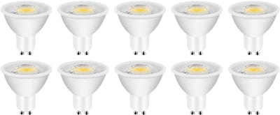 GU10 spot - LED 8W=60W - 680 Lumen - koelwit 4000K - 10 stuks