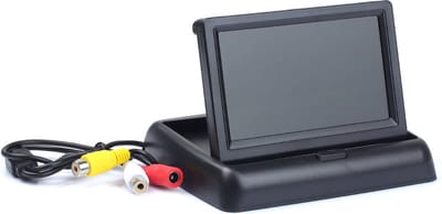 AMiO Achteruitrijcamera Klap Beeldscherm Display met Aansluiting 4.3inch 480x234px Zwart