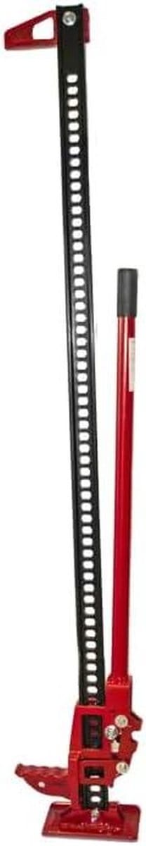 Krikset - Off-road krikset - Voertuigen Hefen - Robuuste Constructie - 120 cm - Rood-Zwart