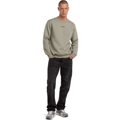 G-Star Center Chest Logo Sweater Elephant Skin Taglia: XXL | Maglioni a maglia Outlet | Uomo