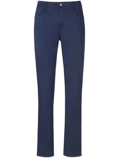Regular Fit-broek model Mary Van Brax blauw
