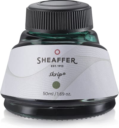Sheaffer inktpotje - inhoud 50ml - groen