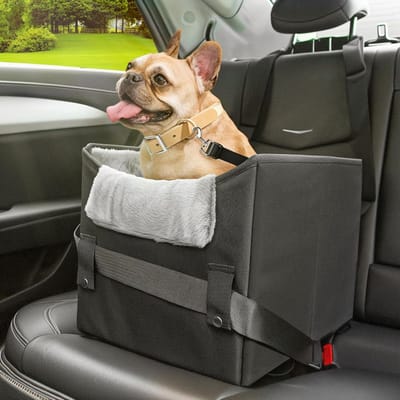 Honden autostoel - Boosterstoel voor hond - Veilig reizen met hond - Verhoogd zicht voor hond - Tot 11 kg