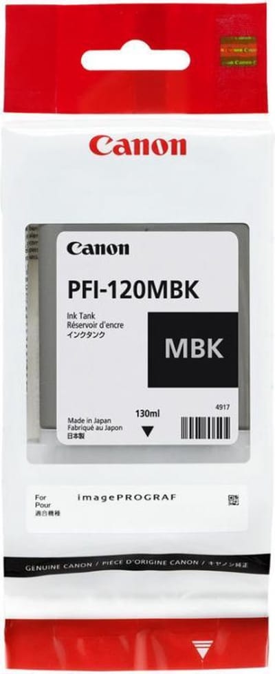 Canon PFI-120MBK inktcartridge 1 stuk(s) Origineel Mat Zwart