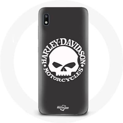 Hoesje voor Samsung Galaxy A10 Harley Davidson Motors Schedel